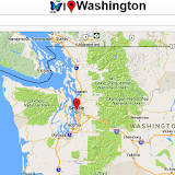 Washington Map icon