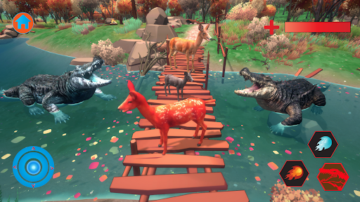 Wild Crocodile Simulator Game Screen 2