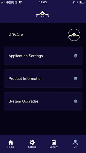 Android application Arvala screenshort