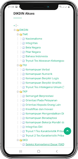 Android application Latihan CAT ASN, BUMN dan Umum screenshort
