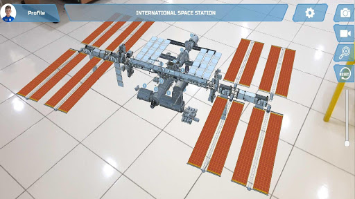 Android application AR Adventure In Space screenshort