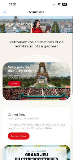Club Sociétaires CEIDF Screen 3