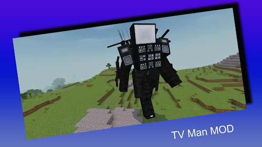Mod TVman vs Skibidi Minecraft