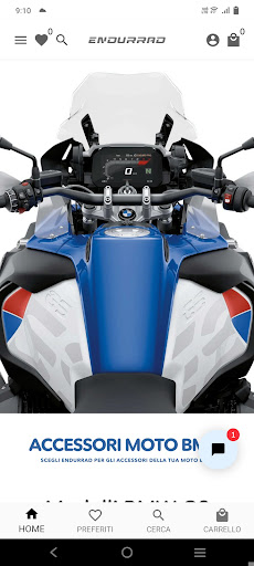 Android application Endurrad screenshort