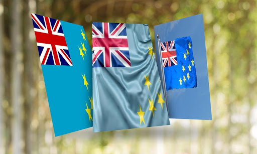 Tuvalu Flag Wallpaper
