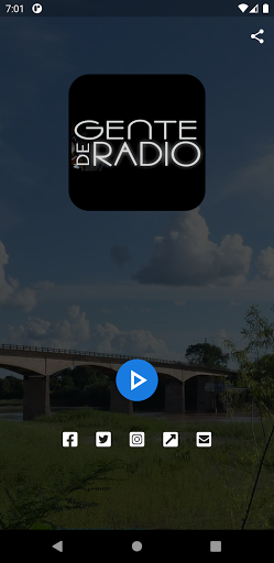 Android application Gente de Radio screenshort