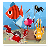 Fish Puzzles for Kids - Lite icon