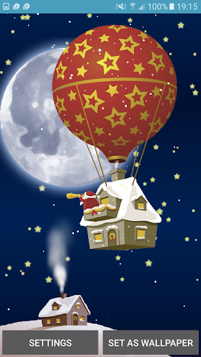 Android application Santa Claus Background screenshort