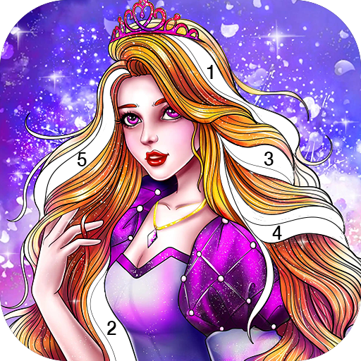 Princess Coloring Book Offline