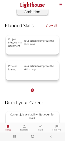 Lighthouse Career Quest Screen 3