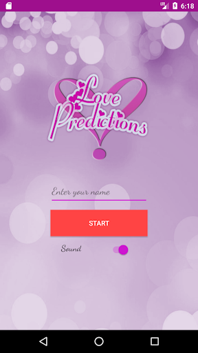 Android application Love Predictions: Discover you screenshort