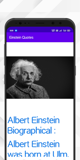 Einstein Quotes Screenshot 1 - AppWisp.com