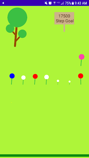 Android application Walk & Grow screenshort