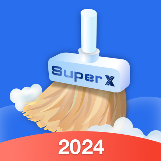 SuperX Cleaner 2024 logo