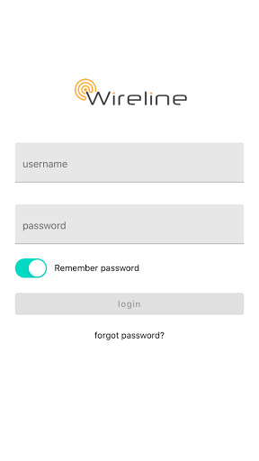 Android application Wireline screenshort