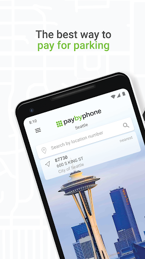 PayByPhone 4.5.0.9119 Screenshots 1