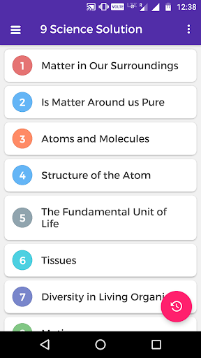 9th Science NCERT Solution Apk1