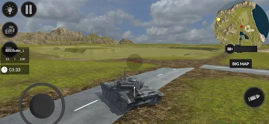 دبابات محاكاة 3D