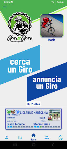 Android application GirinGiro screenshort