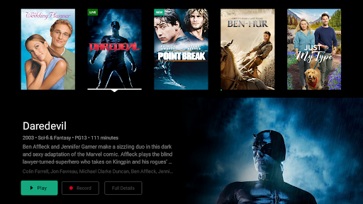 Screenshot of MergeTV