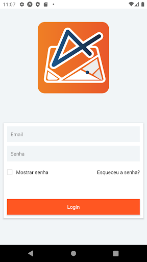Android application Agile Corp Rotas screenshort