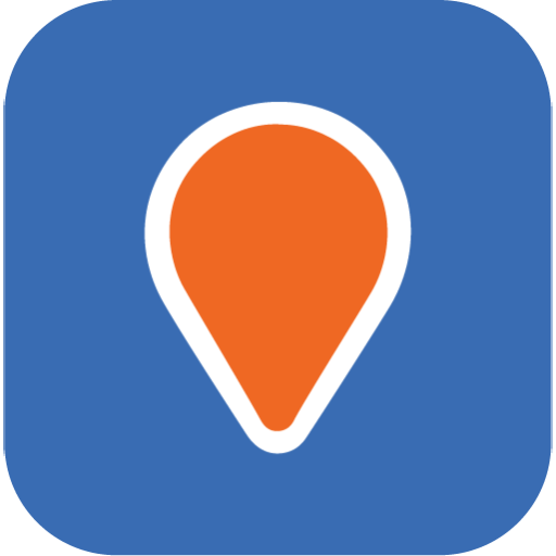 its here Delivery logo