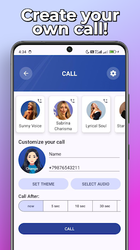 Sabrina Carpenter Fake Call ekran görüntüsü