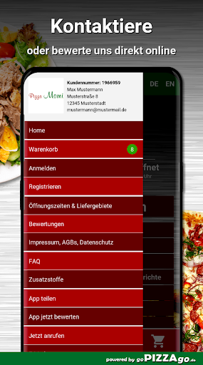 Pizza Momi Korschenbroich Screen 3