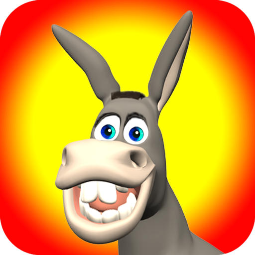 Talking Donald Donkey Logo