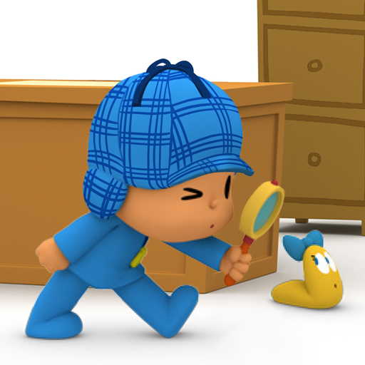 Pocoyo and the Hidden Objects. Logo