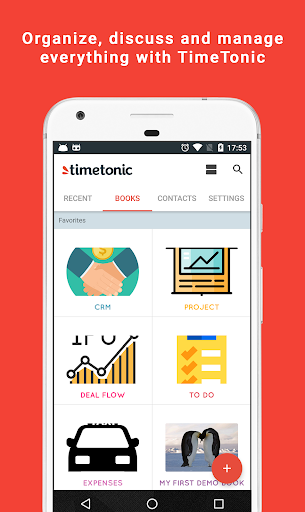 Android application TimeTonic screenshort