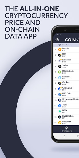 Android application Coin Metrics - Crypto Data screenshort