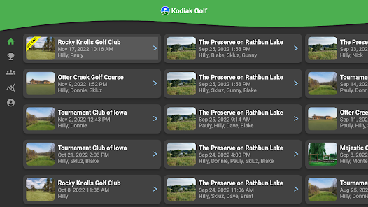 Screenshot 13 Kodiak Golf | Scorecard + GPS android