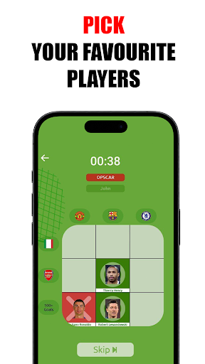 Footy tic tac toe Screen 2
