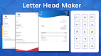 screenshot of Letterhead Maker with logo PDF