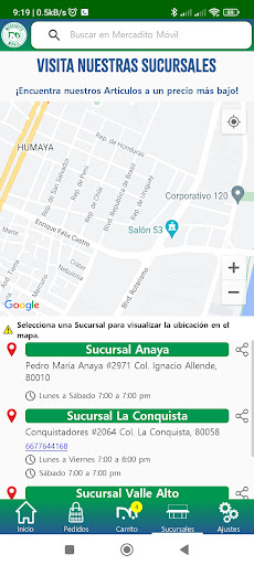 Mercadito Móvil Screen 2