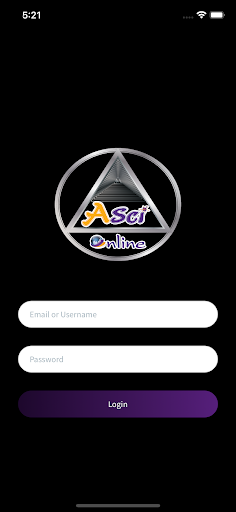 Android application AsciTutor screenshort