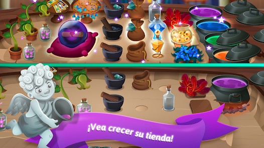 Captura de Pantalla 4 My Magic Shop: Witch Idle Game android