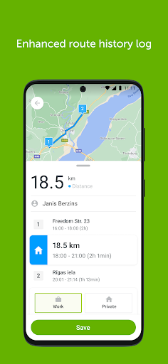 Mapon Driver screenshot 3