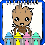 Heroes Super Coloring Book