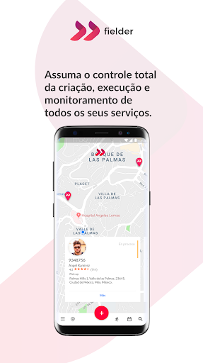 Visualização do aplicativo