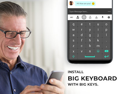 Large Keyboard - Big Button Ke Screenshot