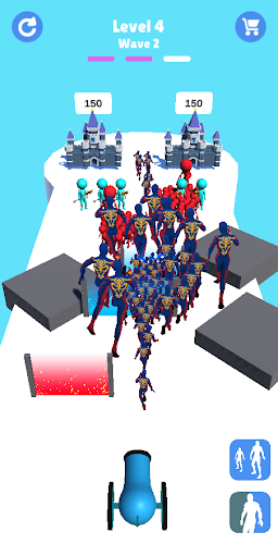 Superhero Mob Death Race