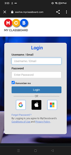 Abacus Parent Portal Screen 2