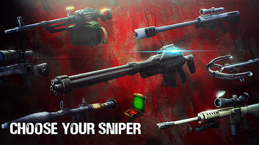 Zombie Hunter Sniper MOD APK v3.0.44 (Unlimited Money/Gold) poster-4