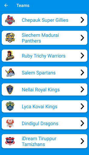 TNPL Schedule : Live Score Screen 2