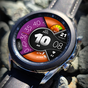 Screenshot 7 Digital Watch Face MJ212 android