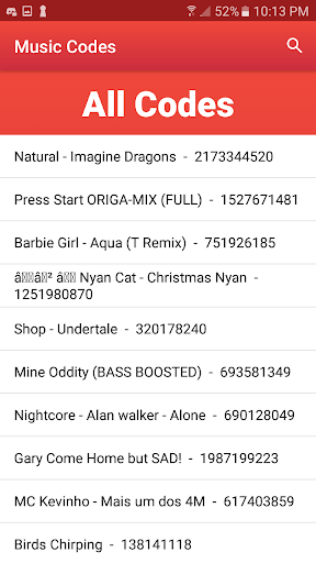 Rocodes Roblox Music Game Codes App Store Data Revenue Download Estimates On Play Store - codes de roblox rocitizens