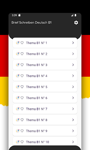 Brief Schreiben Deutsch B1 Screen 2