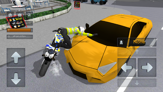 Police Motorbike Simulator 3D Varies with device screenshots 1